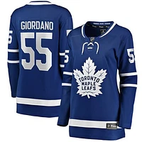 Women's Fanatics Mark Giordano Blue Toronto Maple Leafs Home Breakaway