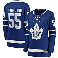 Women's Fanatics Mark Giordano Blue Toronto Maple Leafs Home Breakaway