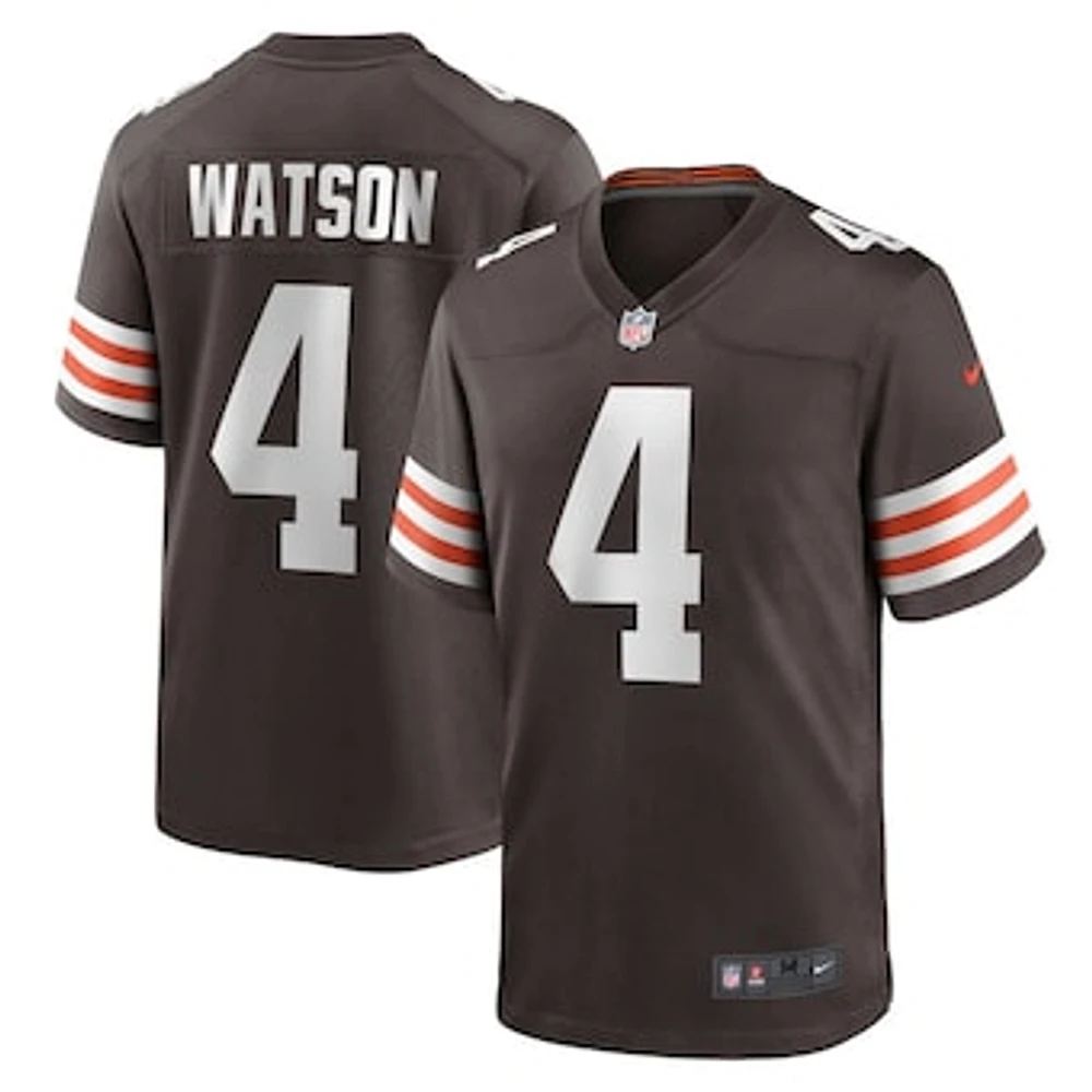 Men's Nike Deshaun Watson Brown Cleveland Browns - Player Game Jersey