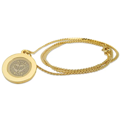 Women's Gold Youngstown State Penguins Pendant Necklace