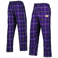Men's Concepts Sport Purple/Black Los Angeles Lakers Ultimate Plaid Flannel Pajama Pants
