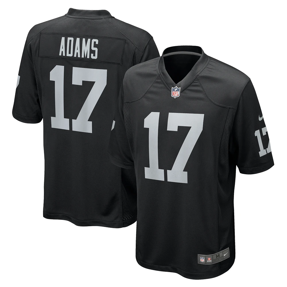 Youth Nike Davante Adams Black Las Vegas Raiders Game Jersey