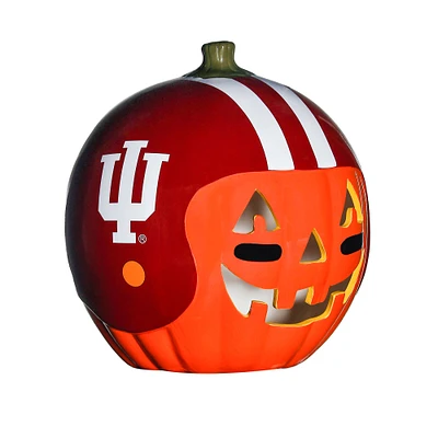 Indiana Hoosiers Ceramic Pumpkin Helmet