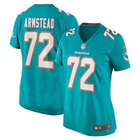 Women's Nike Terron Armstead Aqua Miami Dolphins Game Jersey