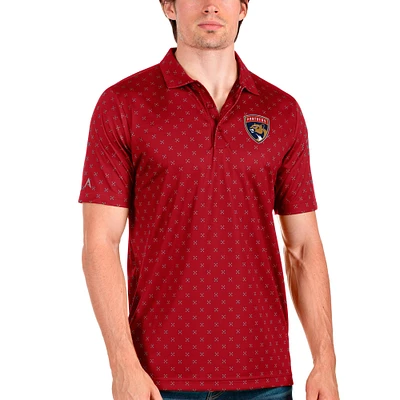 Men's Antigua Red Florida Panthers Spark Polo