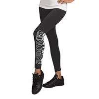 Women's G-III 4Her by Carl Banks Black Montreal Canadiens Team Stadium - Leggings