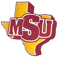 Midwestern State Mustangs Plushlete Team Logo Pillow