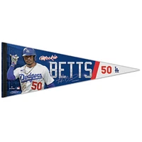 WinCraft Mookie Betts Los Angeles Dodgers 12" x 30" Player Name & Number Graphic Premium Pennant