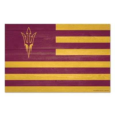 WinCraft Arizona State Sun Devils 11'' x 17'' Americana Wood Sign