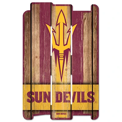WinCraft Arizona State Sun Devils 11'' x 17'' Fence Decorative Wood Sign