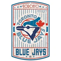WinCraft Toronto Blue Jays 11" x 17" Decorative Cooperstown Collection Wood Sign