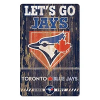 WinCraft Toronto Blue Jays 11'' x 17'' Slogan Wood Sign