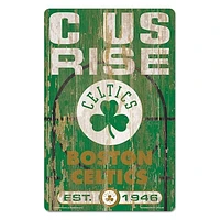 WinCraft Boston Celtics 11'' x 17'' Slogan Wood Sign