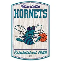 WinCraft Charlotte Hornets 11'' x 17'' Hardwood Classics Decorative Sign