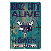 WinCraft Charlotte Hornets 11'' x 17'' Slogan Wood Sign