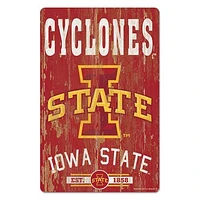 WinCraft Iowa State Cyclones 11'' x 17'' Slogan Wood Sign
