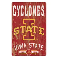 WinCraft Iowa State Cyclones 11'' x 17'' Slogan Wood Sign