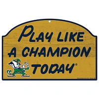 WinCraft Notre Dame Fighting Irish Logo 11'' x 17'' Fence Decorative Wood Sign