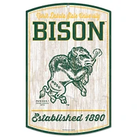 WinCraft NDSU Bison 11" x 17" Decorative College Vault Wood Sign