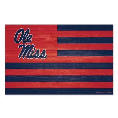 WinCraft Ole Miss Rebels 11'' x 17'' Americana Wood Sign