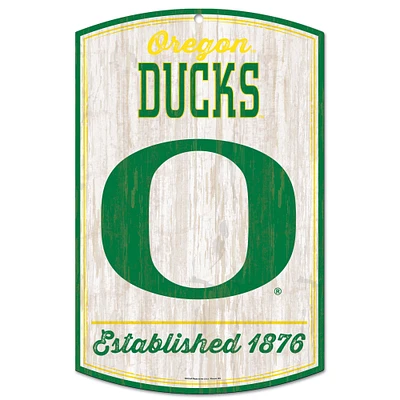 WinCraft Oregon Ducks 11'' x 17'' Retro Decorative Sign