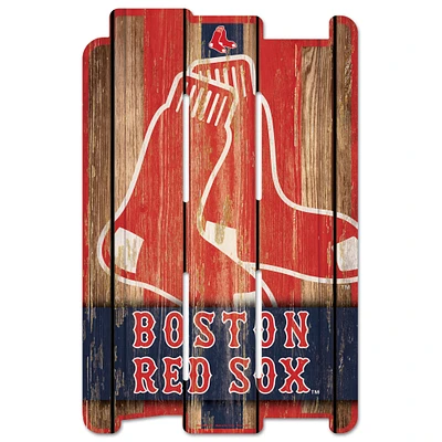 WinCraft Boston Red Sox 11'' x 17'' Fence Decorative Wood Sign