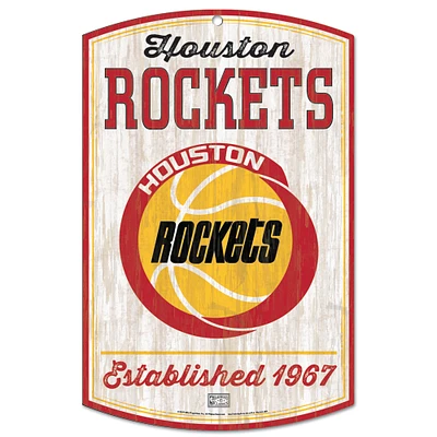 WinCraft Houston Rockets 11'' x 17'' Hardwood Classics Decorative Sign