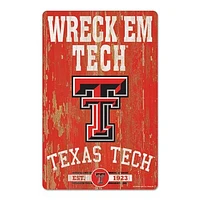 WinCraft Texas Tech Red Raiders 11'' x 17'' Slogan Wood Sign