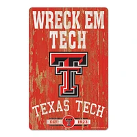 WinCraft Texas Tech Red Raiders 11'' x 17'' Slogan Wood Sign
