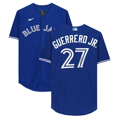 Vladimir Guerrero Jr. Royal Toronto Blue Jays Autographed Nike Authentic Jersey