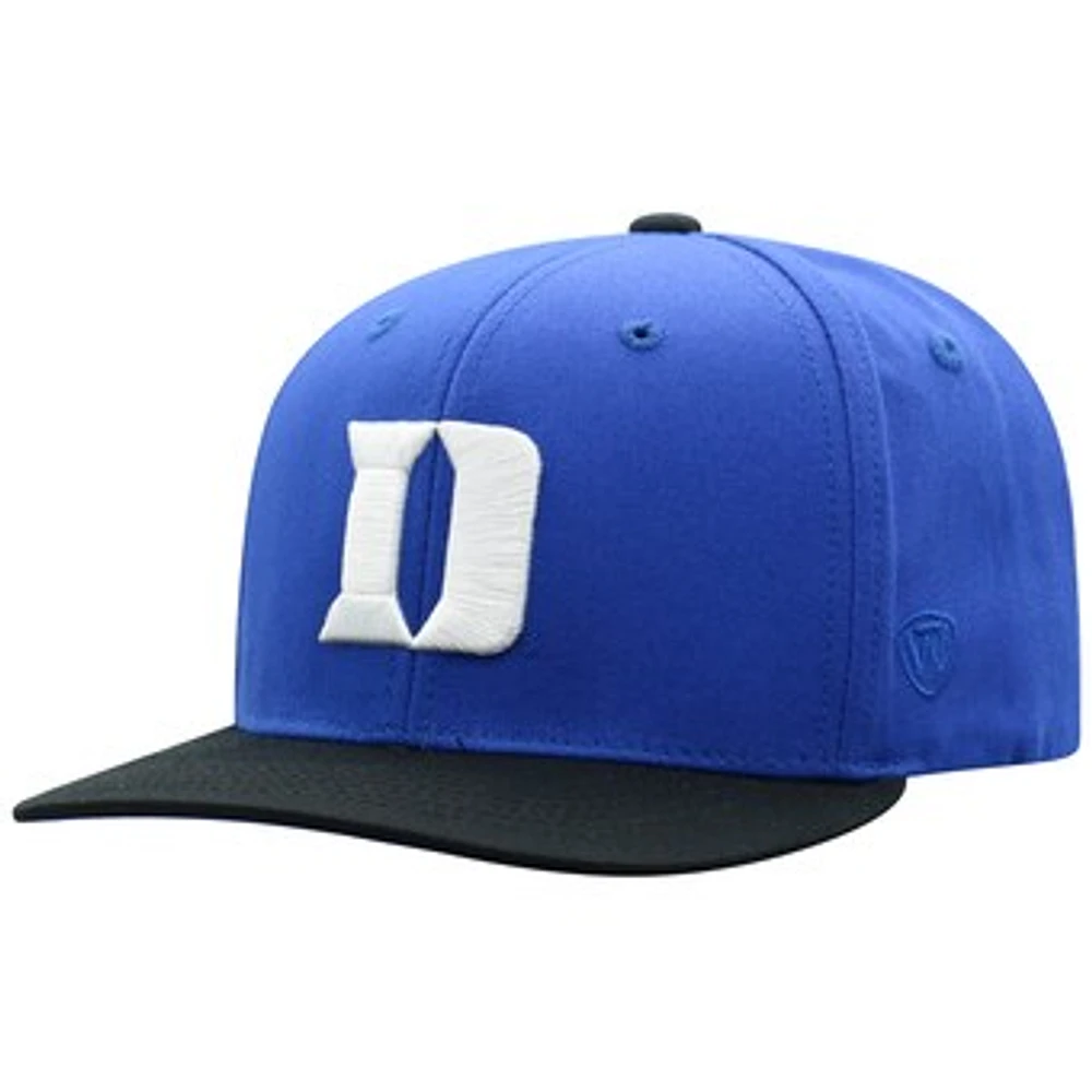 Youth Top of the World Royal Duke Blue Devils Maverick Snapback Hat