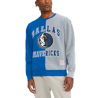 Men's Tommy Jeans Royal/Gray Dallas Mavericks Keith Split Pullover Sweatshirt