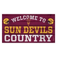 WinCraft Arizona State Sun Devils 13''x 24'' Country Wood Sign