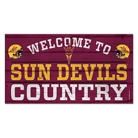 WinCraft Arizona State Sun Devils 13''x 24'' Country Wood Sign