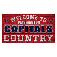 WinCraft Washington Capitals 13''x 24'' Country Wood Sign