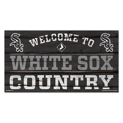 WinCraft Chicago White Sox 13''x 24'' Country Wood Sign