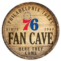 WinCraft Philadelphia 76ers 14'' Circular Wood Sign