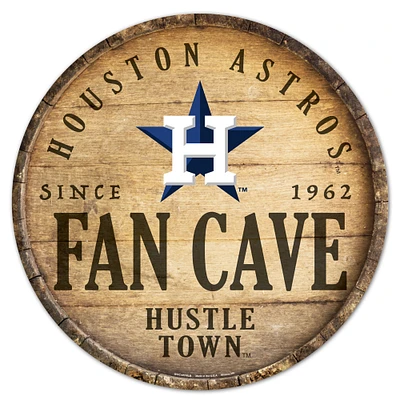 WinCraft Houston Astros 14'' Circular Wood Sign