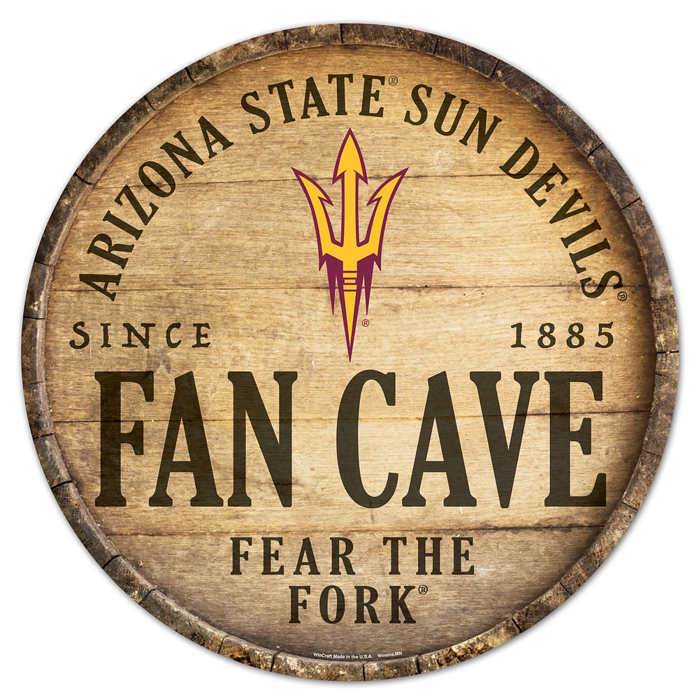 WinCraft Arizona State Sun Devils 14'' Circular Wood Sign