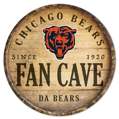 WinCraft Chicago Bears 14'' Circular Wood Sign