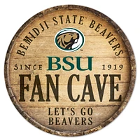 WinCraft Bemidji State Beavers 14'' Circular Wood Sign