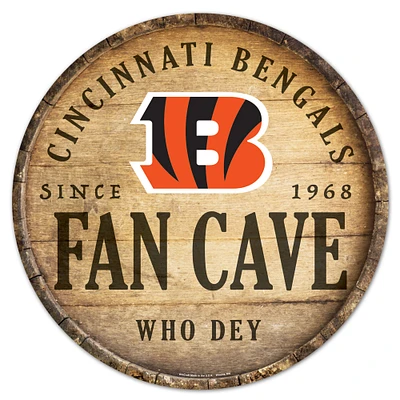 WinCraft Cincinnati Bengals 14'' Circular Wood Sign