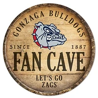 WinCraft Gonzaga Bulldogs 14'' Circular Wood Sign