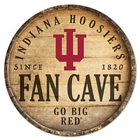 WinCraft Indiana Hoosiers 14'' Circular Wood Sign