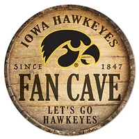 WinCraft Iowa Hawkeyes 14'' Circular Wood Sign