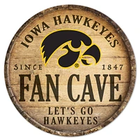 WinCraft Iowa Hawkeyes 14'' Circular Wood Sign