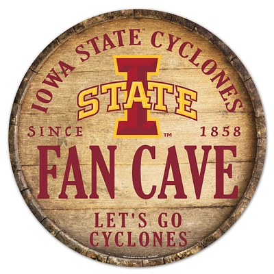 WinCraft Iowa State Cyclones 14'' Circular Wood Sign