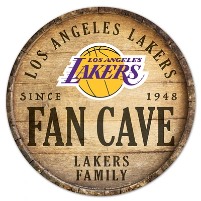 WinCraft Los Angeles Lakers 14'' Circular Wood Sign