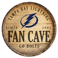 WinCraft Tampa Bay Lightning 14'' Circular Wood Sign