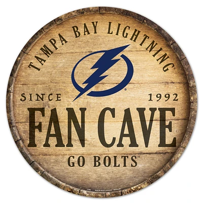 WinCraft Tampa Bay Lightning 14'' Circular Wood Sign